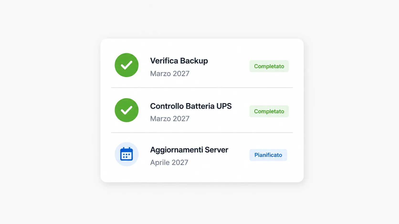 Gestione operativa